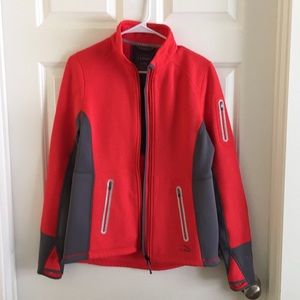 L.L. Bean M zip up polartec fleece jacket coat top